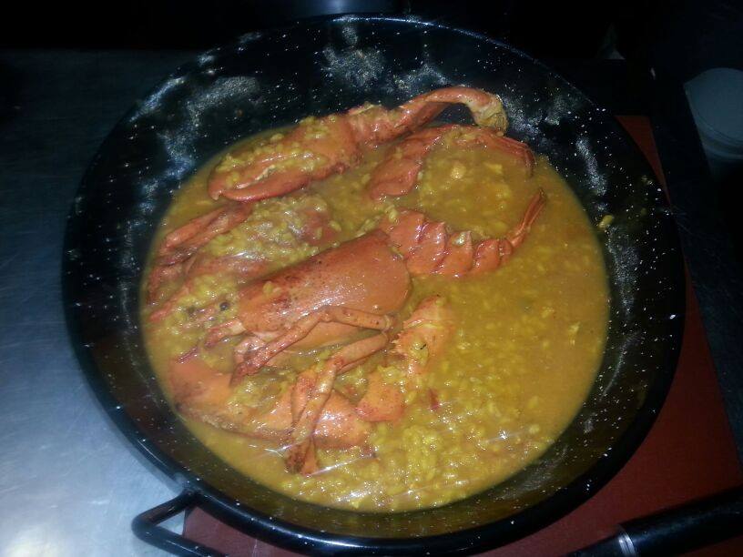 arroz con bogavante